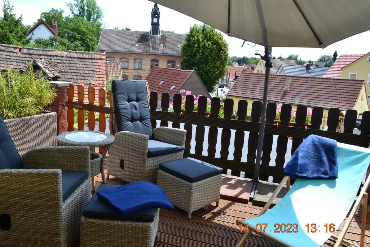 Ferienwohnung Mit Ausblick In Wimmelburg Екстер'єр фото