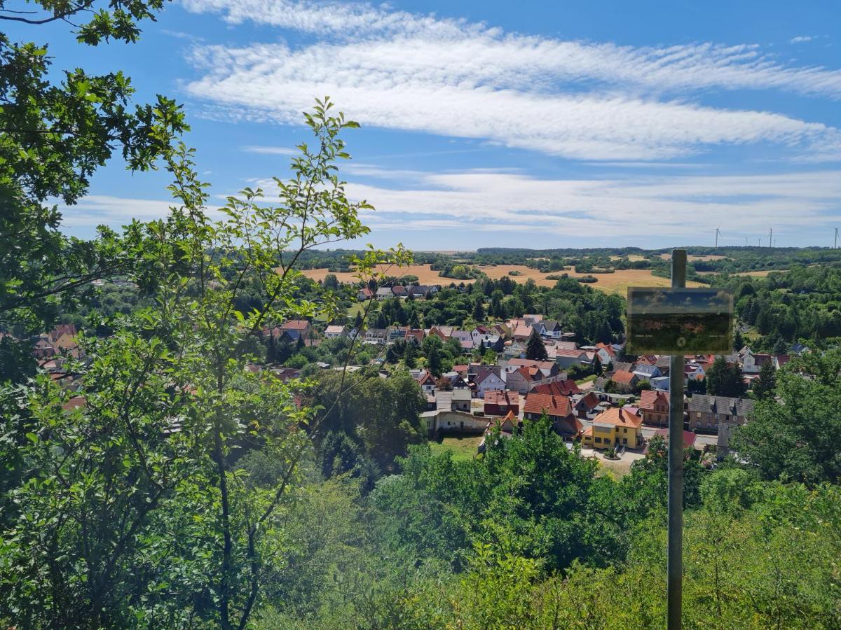 Ferienwohnung Mit Ausblick In Wimmelburg Екстер'єр фото